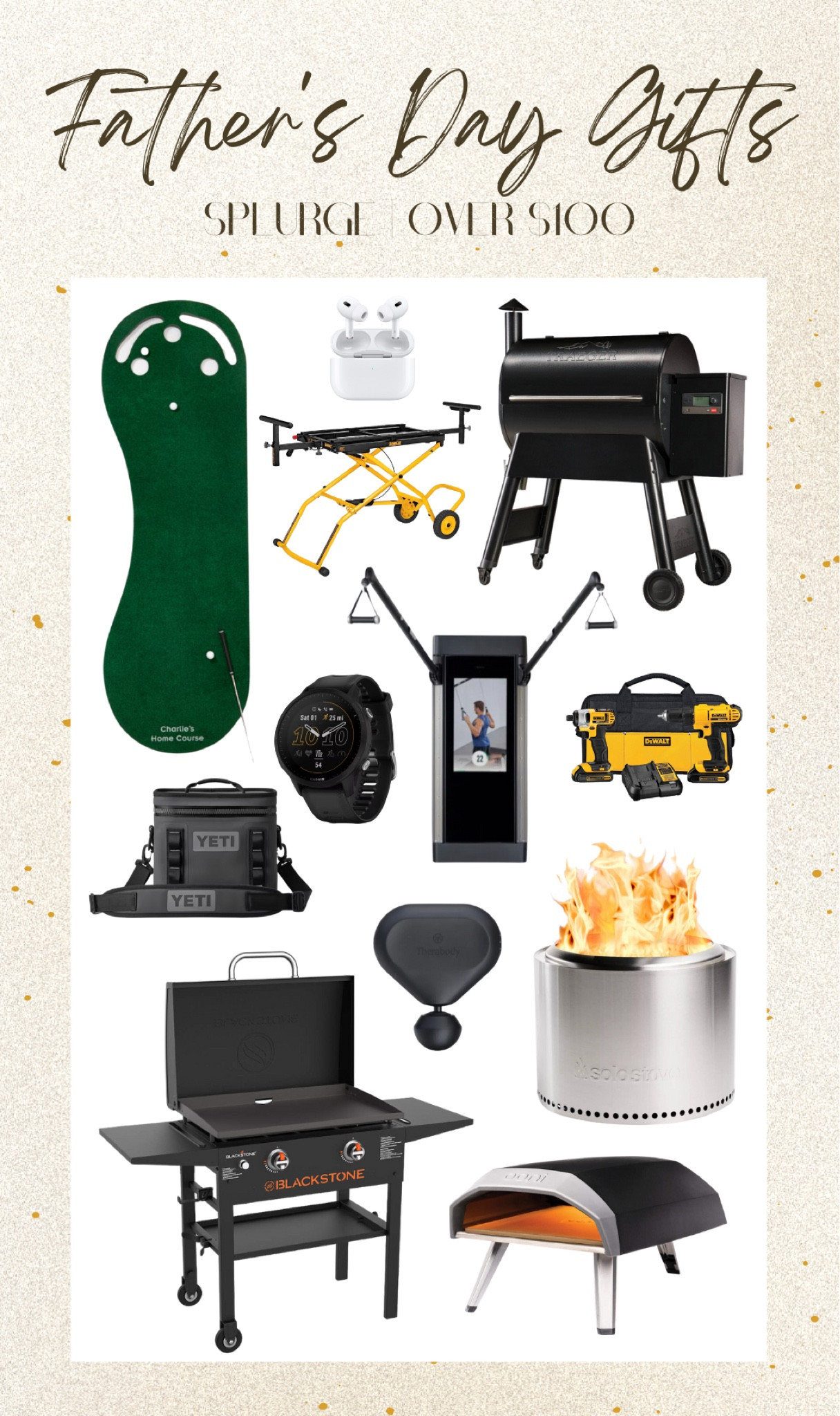 Father’s Day is June 18th! Tonal Home Gym is always a great idea! 

Father’s Day gifts, gifts for him, splurge gifts, Amazon, golf, yeti, grill, tools 

#LTKGiftGuide
