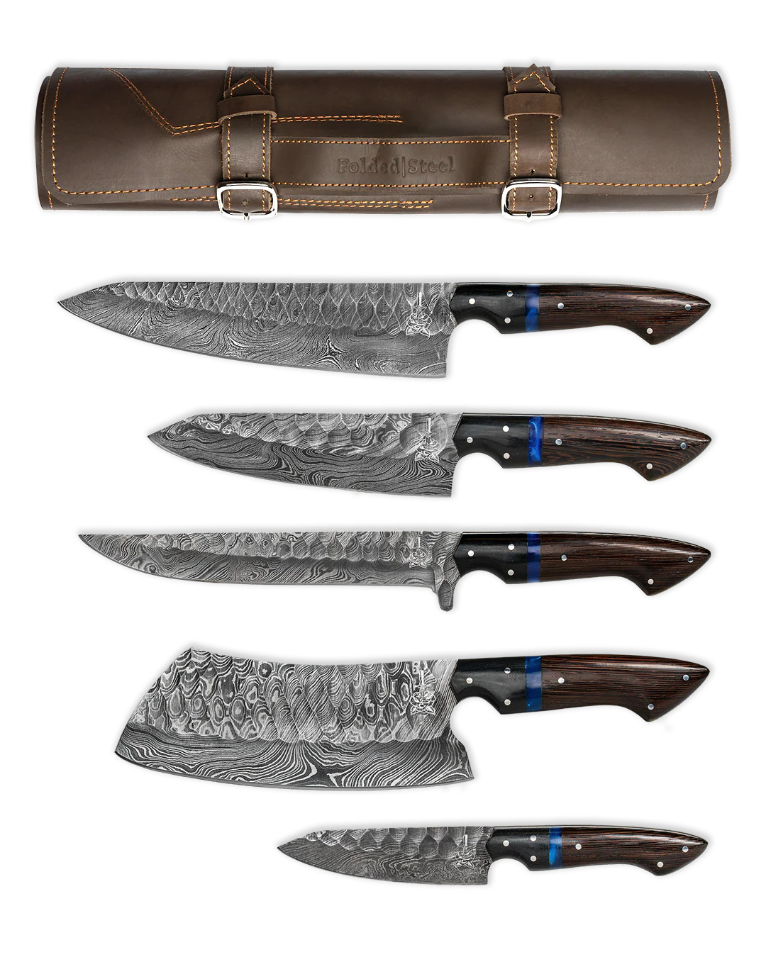 The Dahlia | 5-Piece Set | Folded Steel