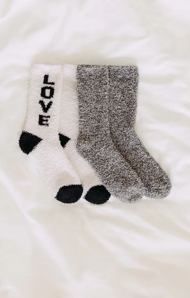 Plush Love You Socks (2-Pack) | Z Supply