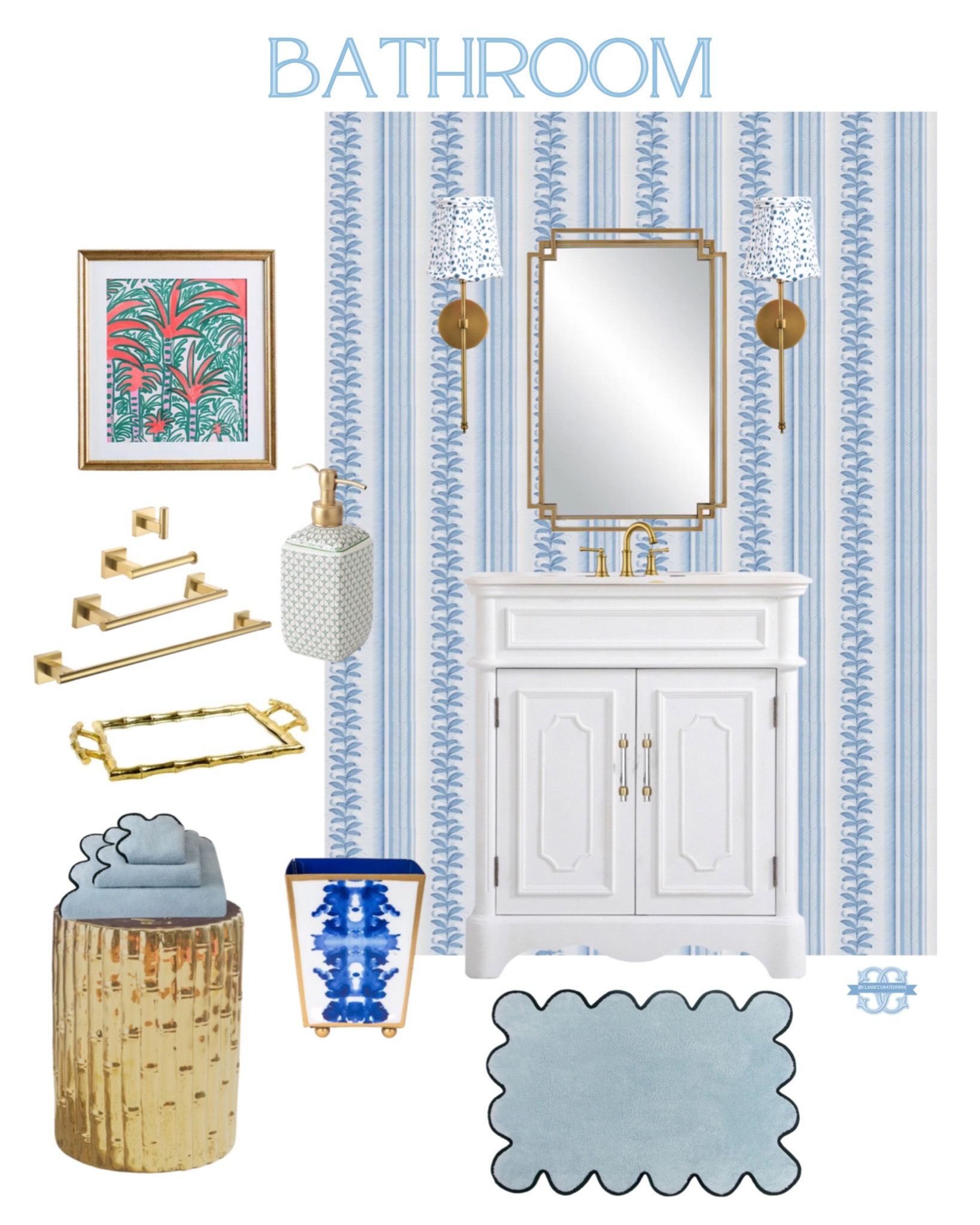 Blue & White grandmillenial style bathroom inspo 🛁💙


Bathroom Decor, Wallpaper, Bathroom Vanity, Home Decor, Bathroom Ideas

#LTKhome