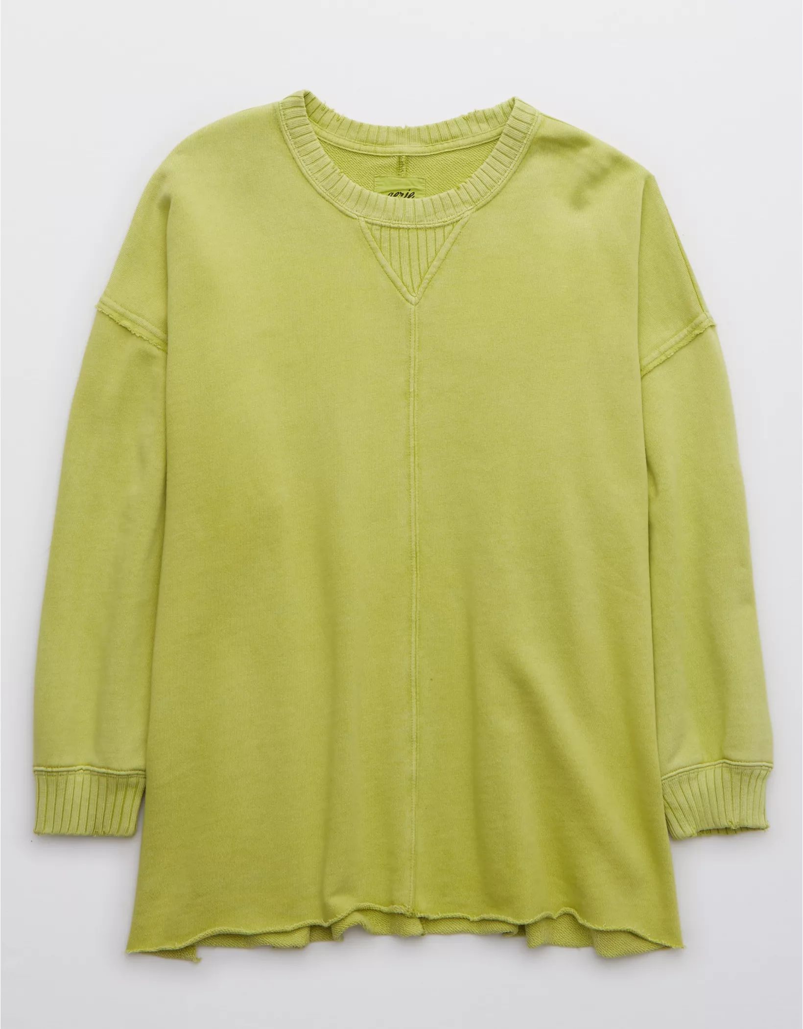 Aerie Down-To-Earth Oversized Sweatshirt | American Eagle Outfitters (US & CA)