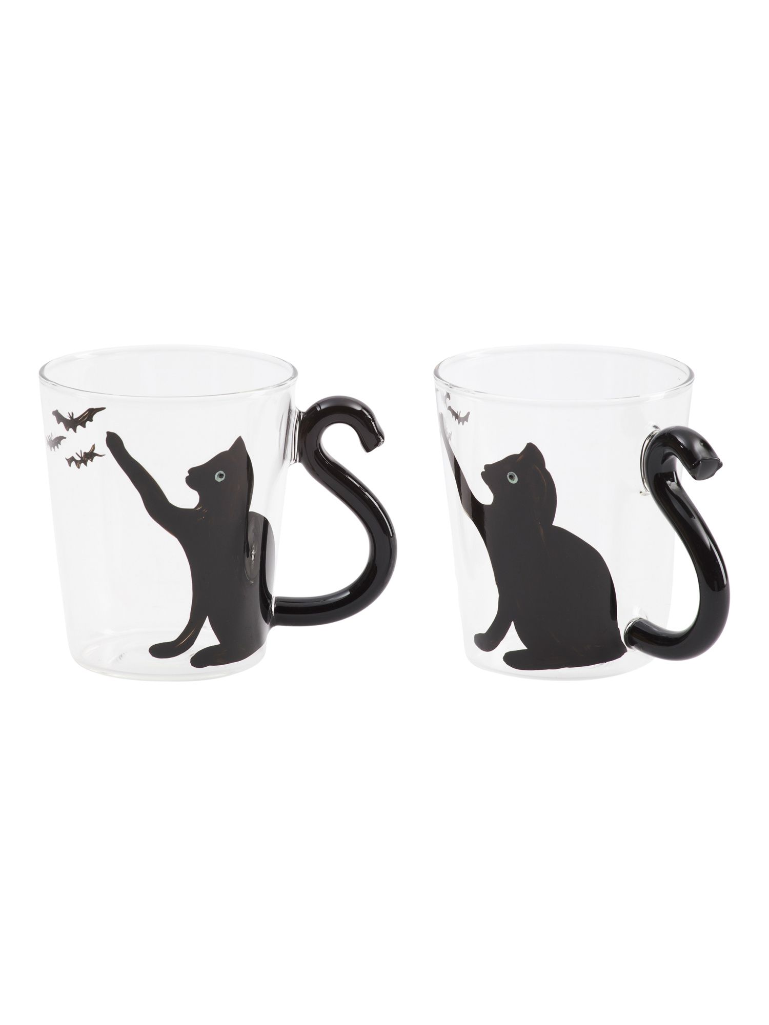 2pc Black Cat Coffee Mugs | TJ Maxx