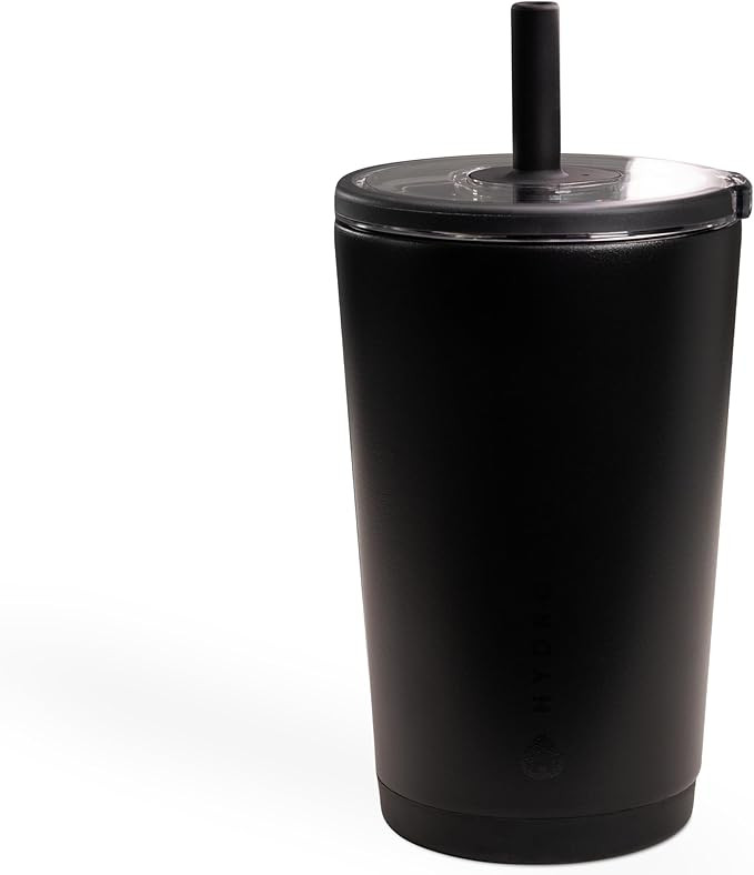 HydroJug Everyday Tumbler 14 oz – Ceramic-Lined Insulated Tumbler with Straw and Soft-Touch Lid... | Amazon (US)