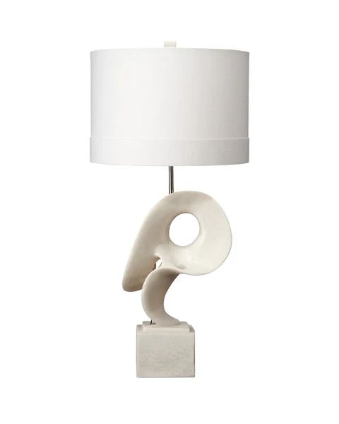 Obscure Table Lamp White | Jamie Young Co.