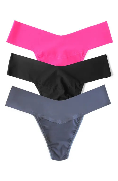 Breathe Assorted 3-Pack V-Cut Thongs | Nordstrom