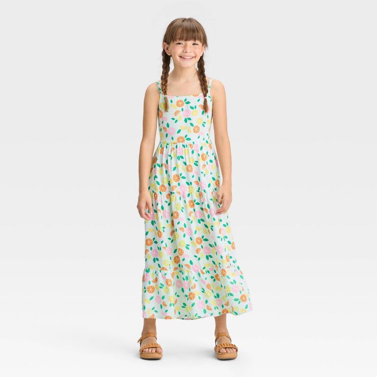 Girls' Woven Maxi Dress - Cat & Jack™ | Target