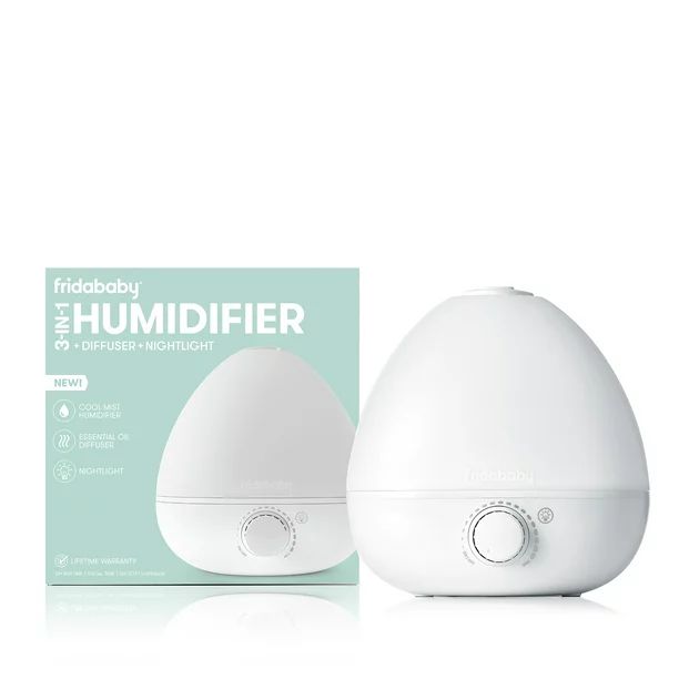 Fridababy BreatheFrida 3-in-1 Humidifier, Diffuser and Nightlight - Walmart.com | Walmart (US)