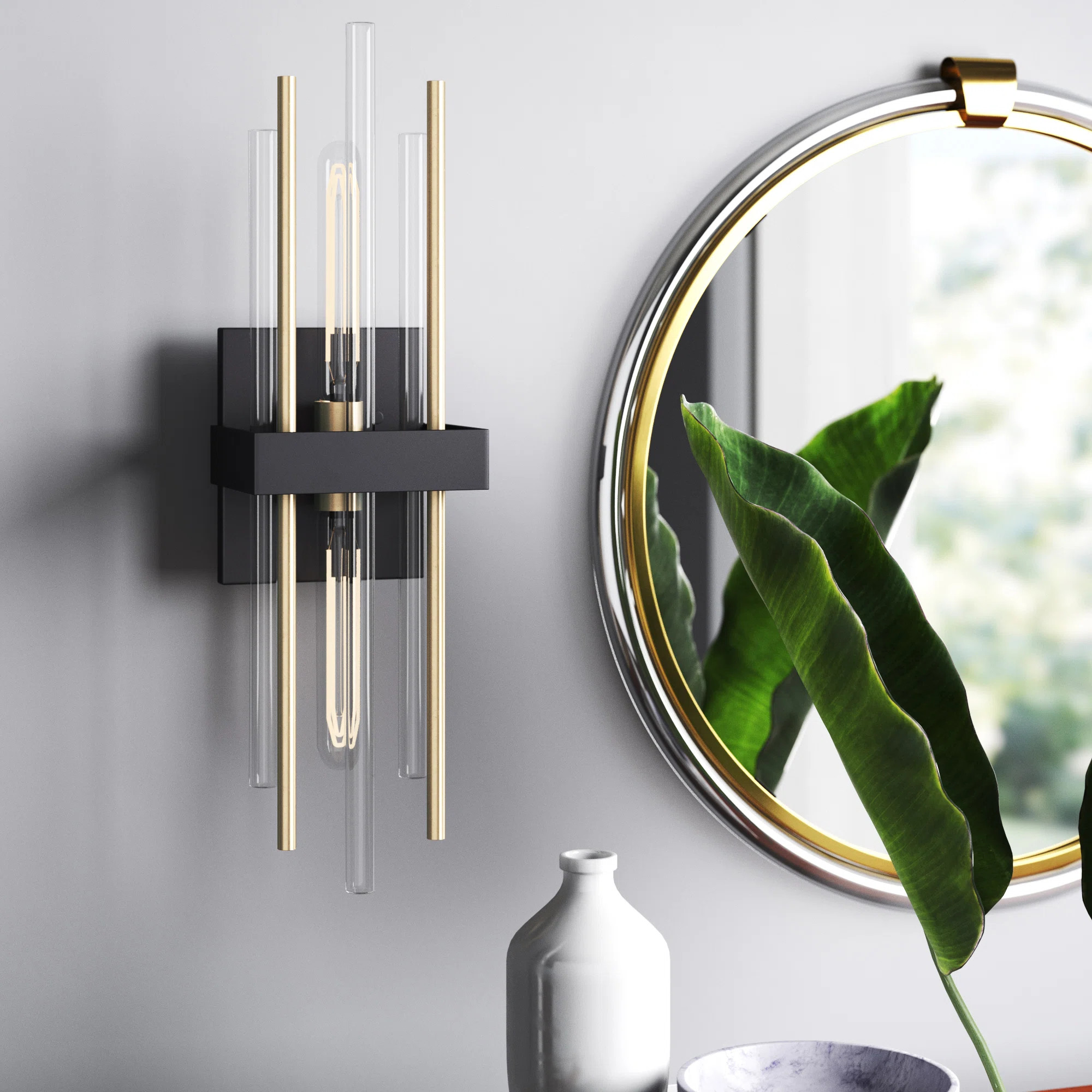 Danner Flush Mounted Sconce | Wayfair North America