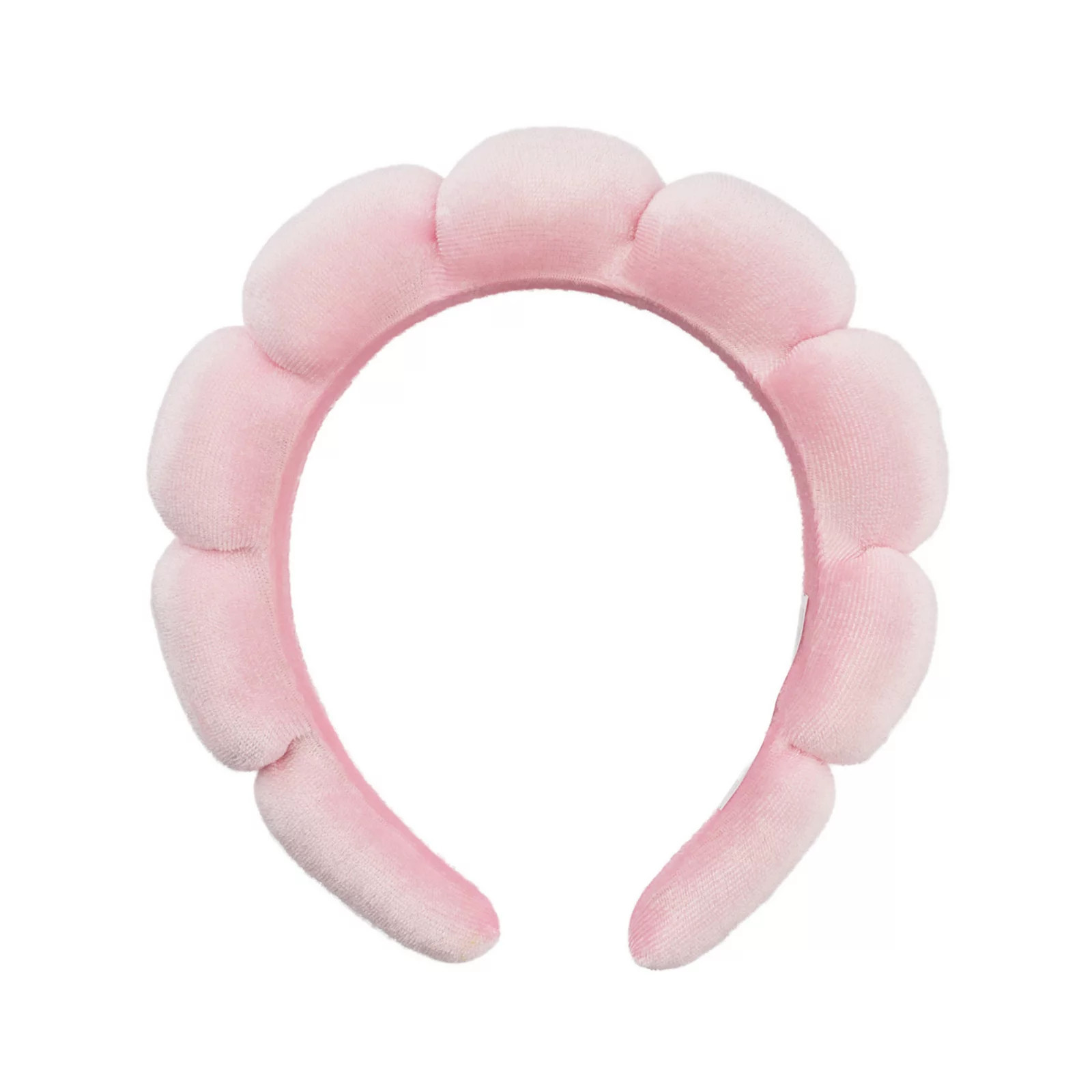 Core Bamboo Velour Bubble Spa Headband, Pink | Kohl's