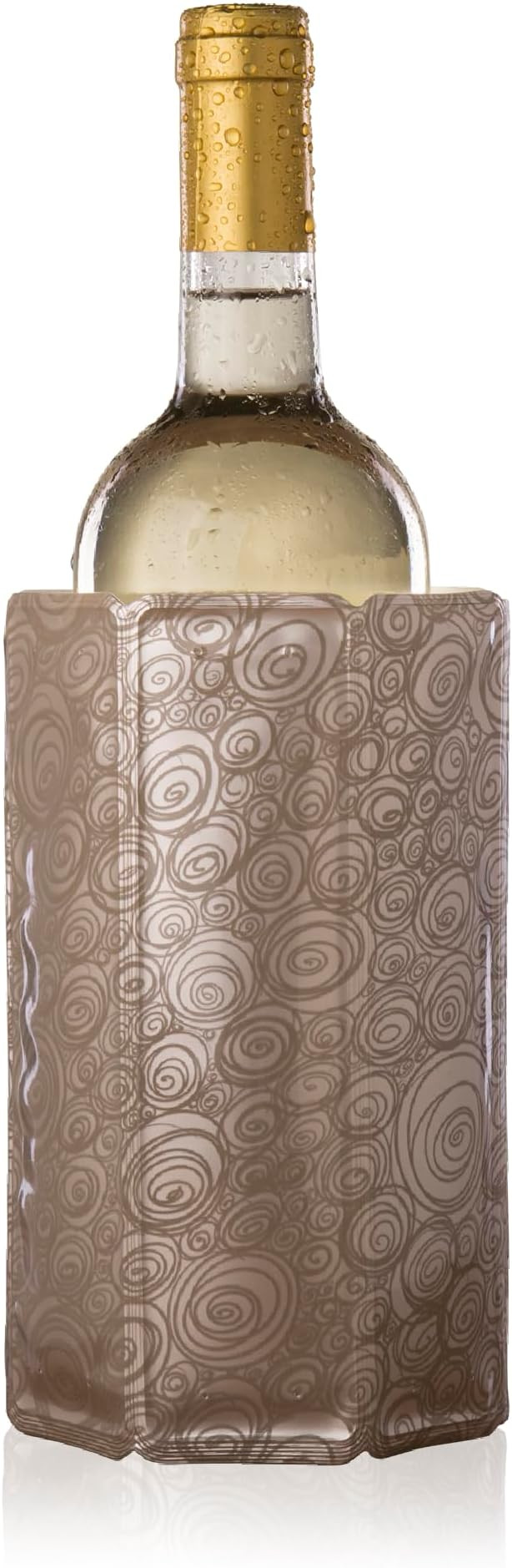 Vacu Vin Active Cooler Wine Chiller - Reusable, Flexible Wine Bottle Cooler - Platinum - Wine Coo... | Amazon (US)