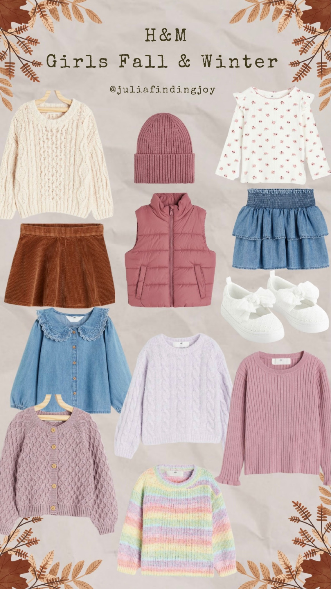 H&M Girls Fall & Winter Style! Lots of dusty rose colors this year! Kid’s fall outfits, kid’s fall clothing, h&m haul, fall style, sweaters, cardigans, denim 🍂🍁

#LTKfamily #LTKkids #LTKSeasonal