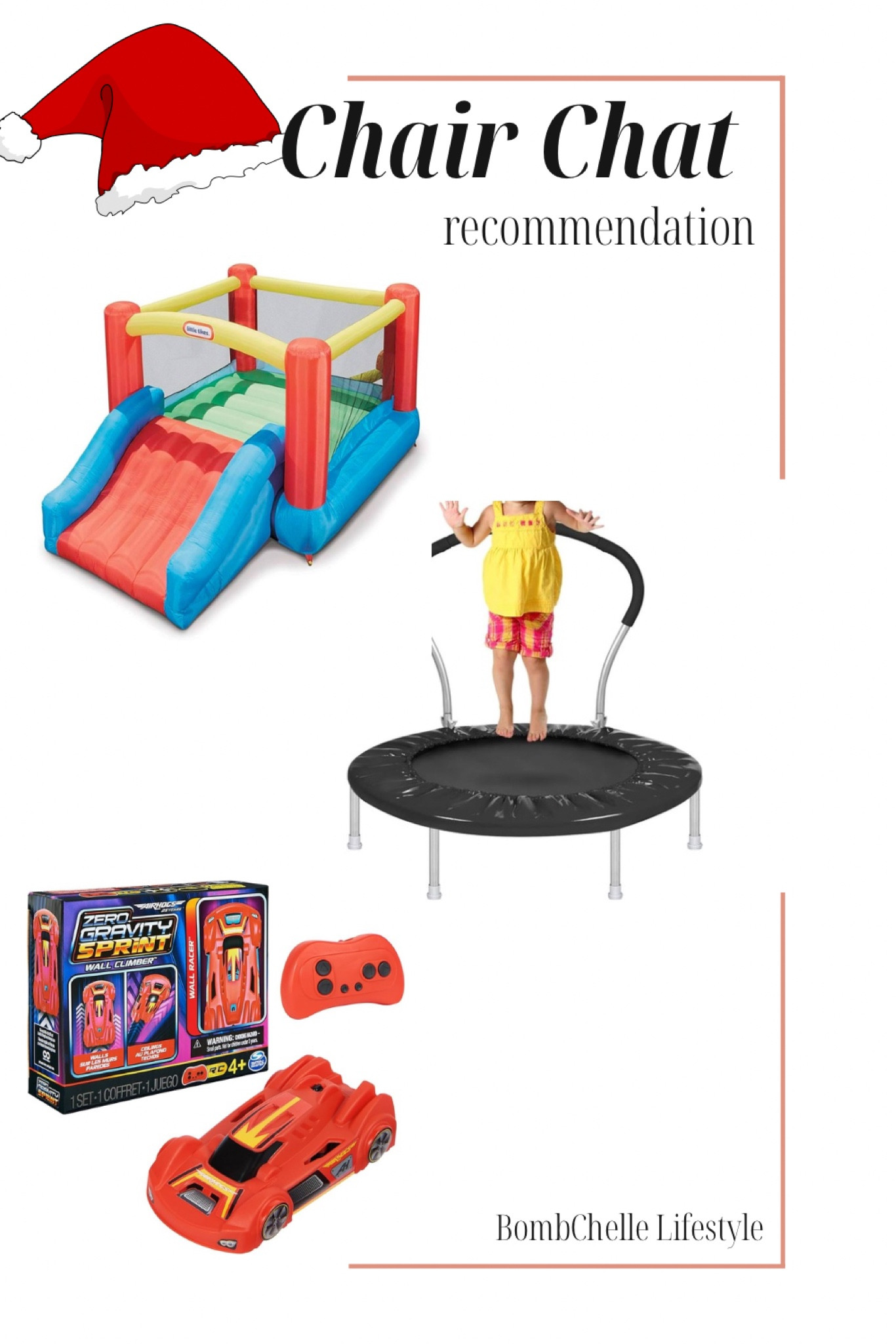 Activities to do to use that energy. Indoor/outdoor depending on weather and space.