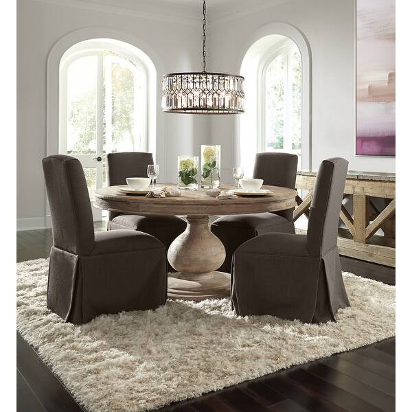 Beatriz Reclaimed Wood 60-inch Pedestal Dining Table by Kosas Home - Bed Bath & Beyond - 14627887 | Bed Bath & Beyond