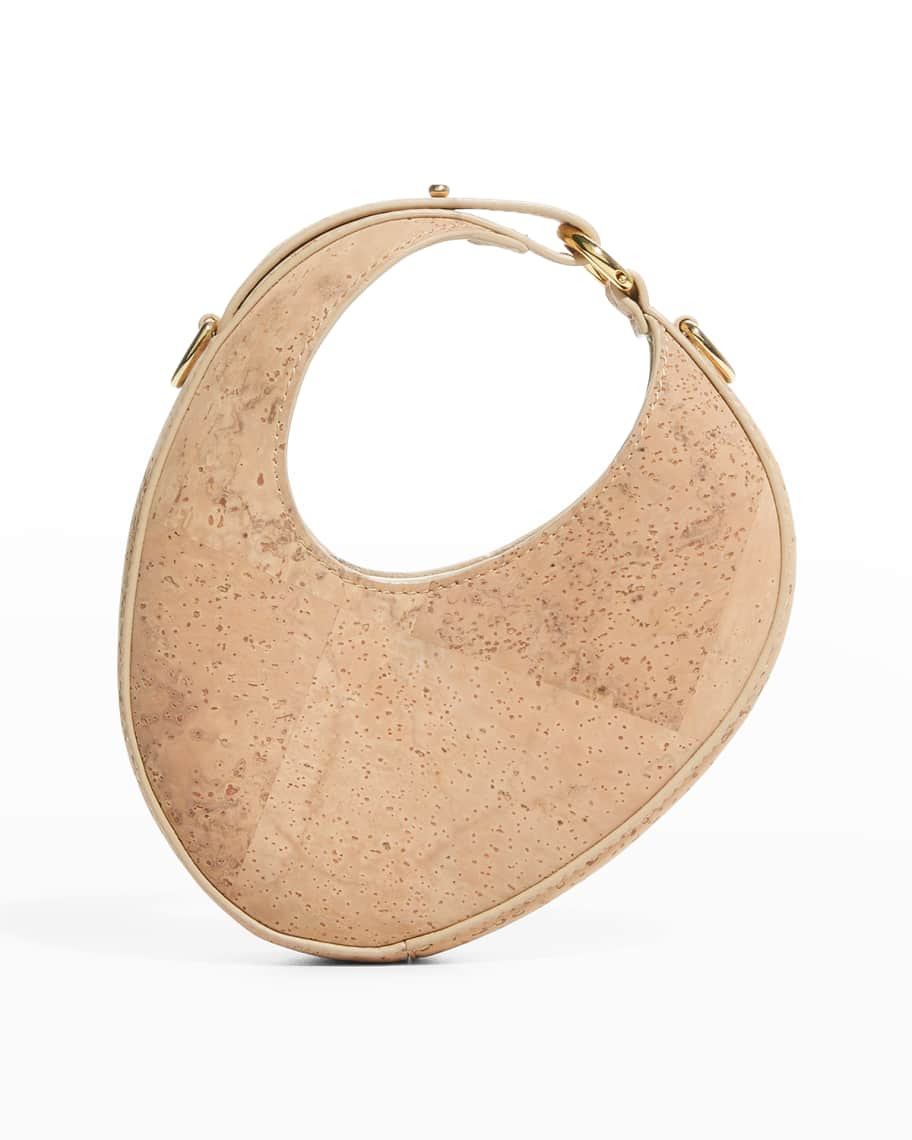 Carolina Santo Domingo Ostra Nano Cork Ring Shoulder Bag | Neiman Marcus