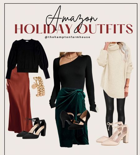 ✨Holiday Outfit Ideas! Shop my favorites!

Holiday outfit, holiday dress, thanksgiving outfit, Christmas outfit, shirt, heels, sweater, bodysuit  

#LTKstyletip #LTKHoliday #LTKfindsunder50