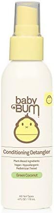 Baby Bum Conditioning Detangler Spray | Leave-In Conditioner Treatment with Soothing Coconut Oil|... | Amazon (US)