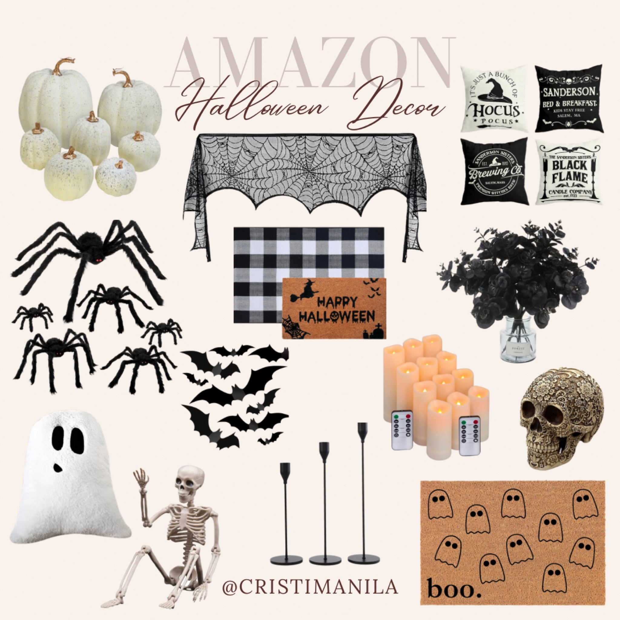 Spooky season is here & I found some affordable & aesthetically pleasing decorations for your house! We love decorating around here. #halloween #amazonhalloween #halloweendecor #homedecor #amazonfinds #primedaydeal #spookyseason #halloweendecorations

#LTKHalloween #LTKhome #LTKSeasonal