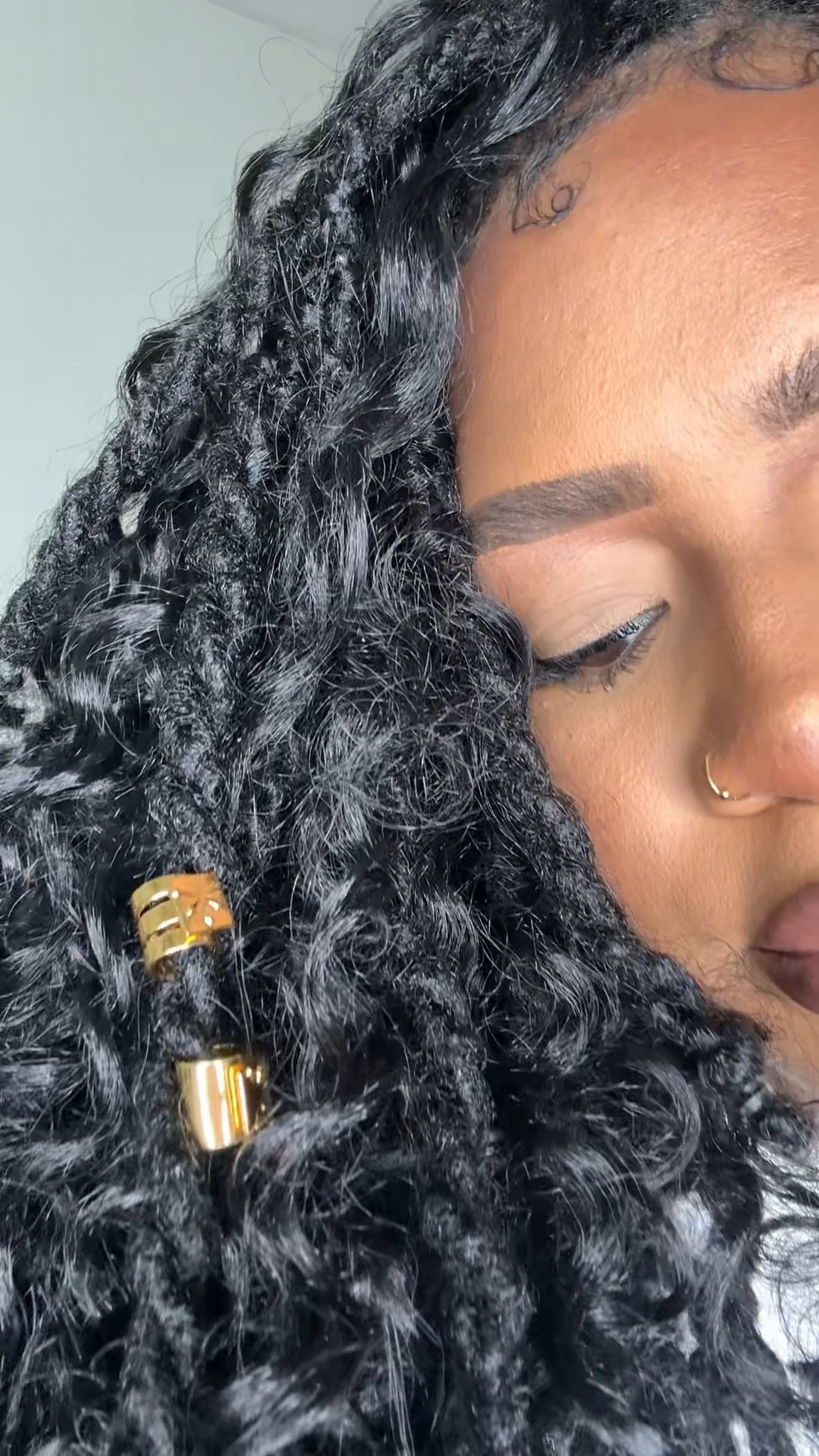 Draped in real gold, rooted in heritage. ✨ Zigley’s Mini Loc Cuffs are my little luxury — a bold nod to beauty, legacy, and self-expression. #LocJewelry #Zigleys #Luxury #Locs 

#LTKBeauty