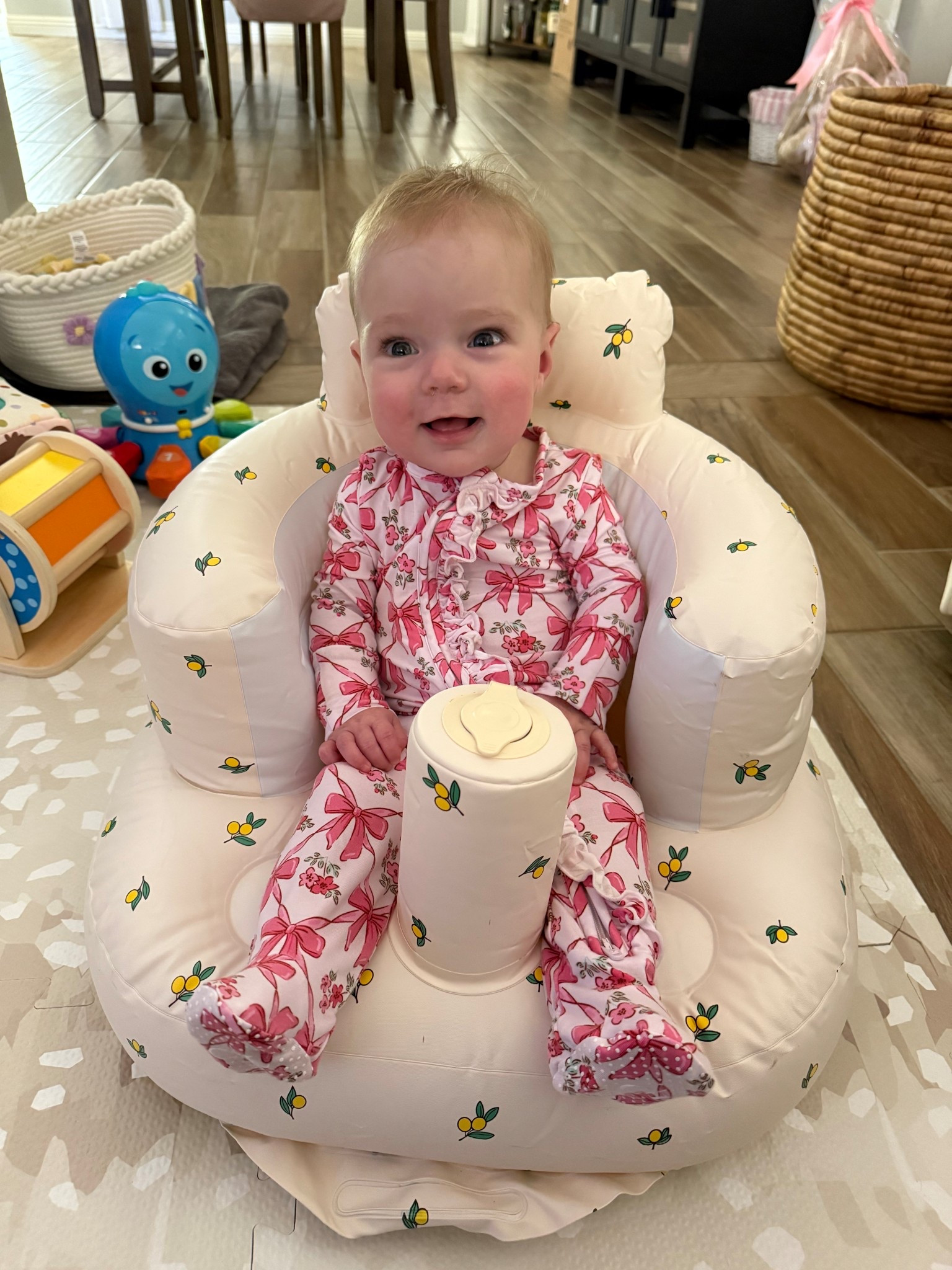 The cutest inflatable baby chair 

#LTKBaby #LTKKids