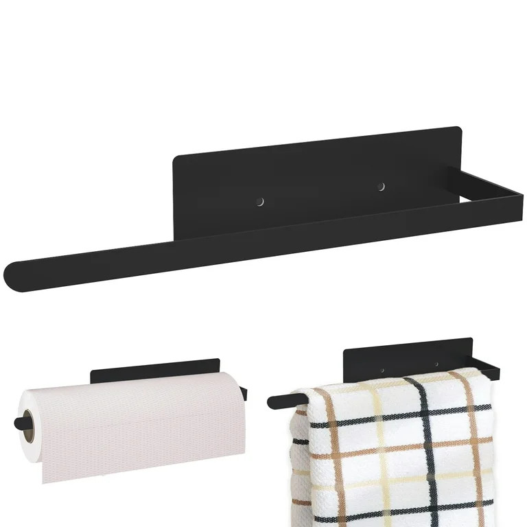 Magnetic Paper Towel Holder for Refrigerator, Kitchen Towel Rack Magnetic Towel Bar Multi Functio... | Walmart (US)