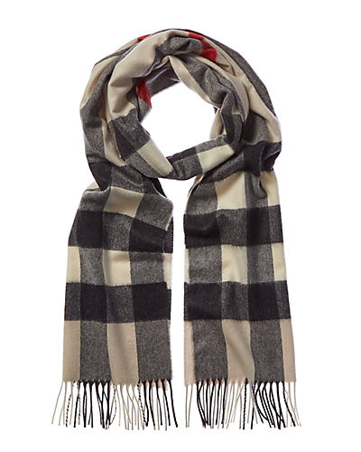 Burberry Classic Check Cashmere Scarf | Gilt