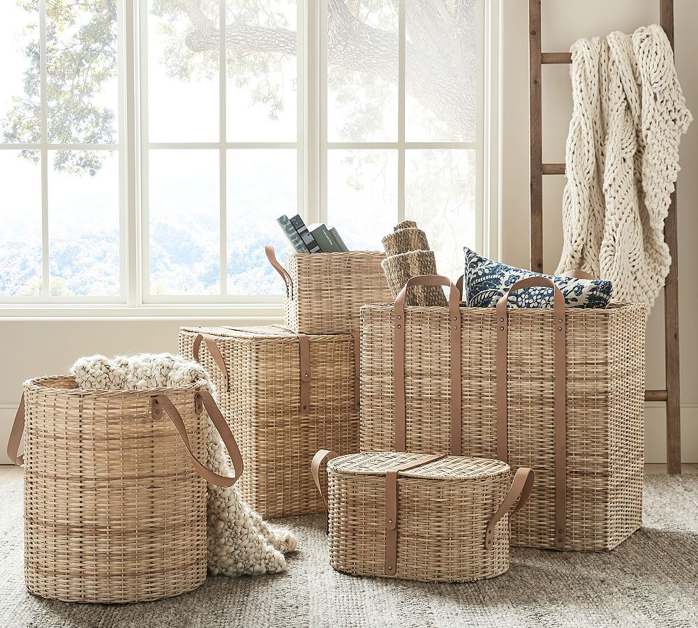 Austin Handwoven Basket Collection | Pottery Barn (US)