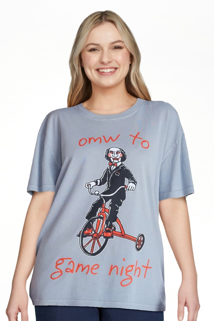 Saw Women's Game Night Halloween Graphic Tee with Short Sleeves, Sizes XXS-XXL | Walmart (US)
