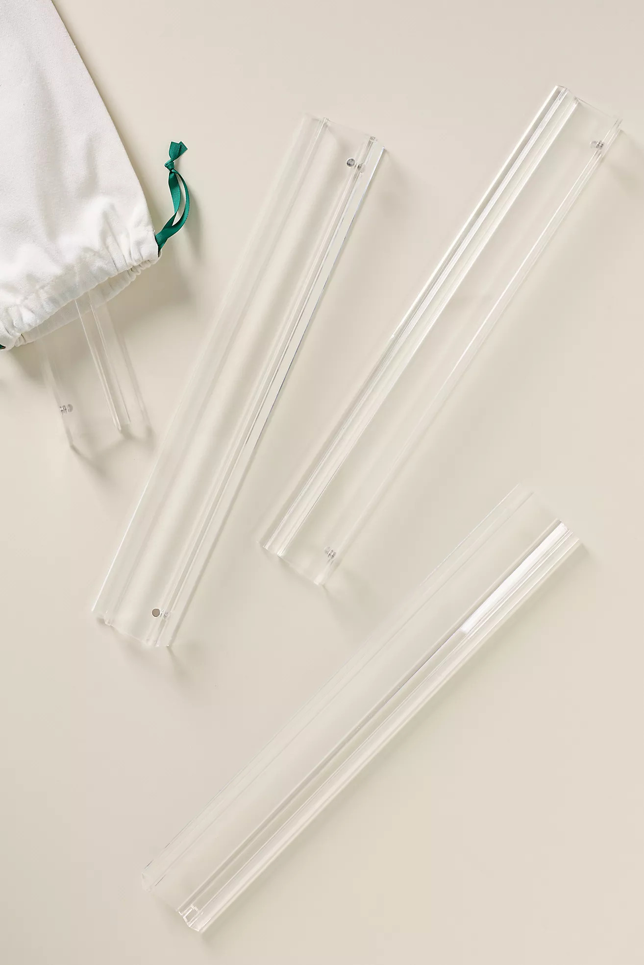 The Mahjong House Clear Acrylic Magnetic Racks, Set of 4 | Anthropologie (US)