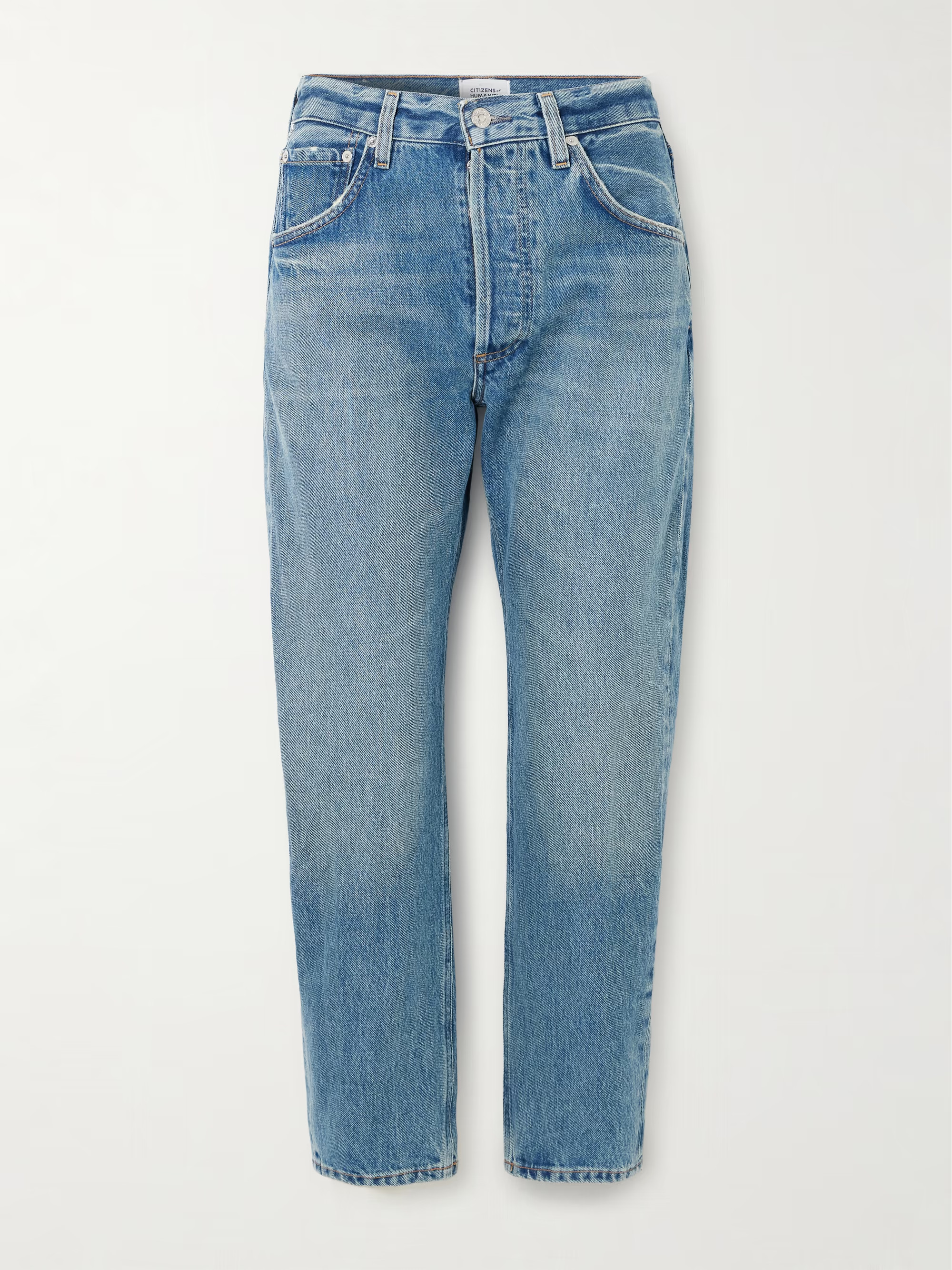 Winslow cropped mid-rise tapered jeans | NET-A-PORTER (UK & EU)