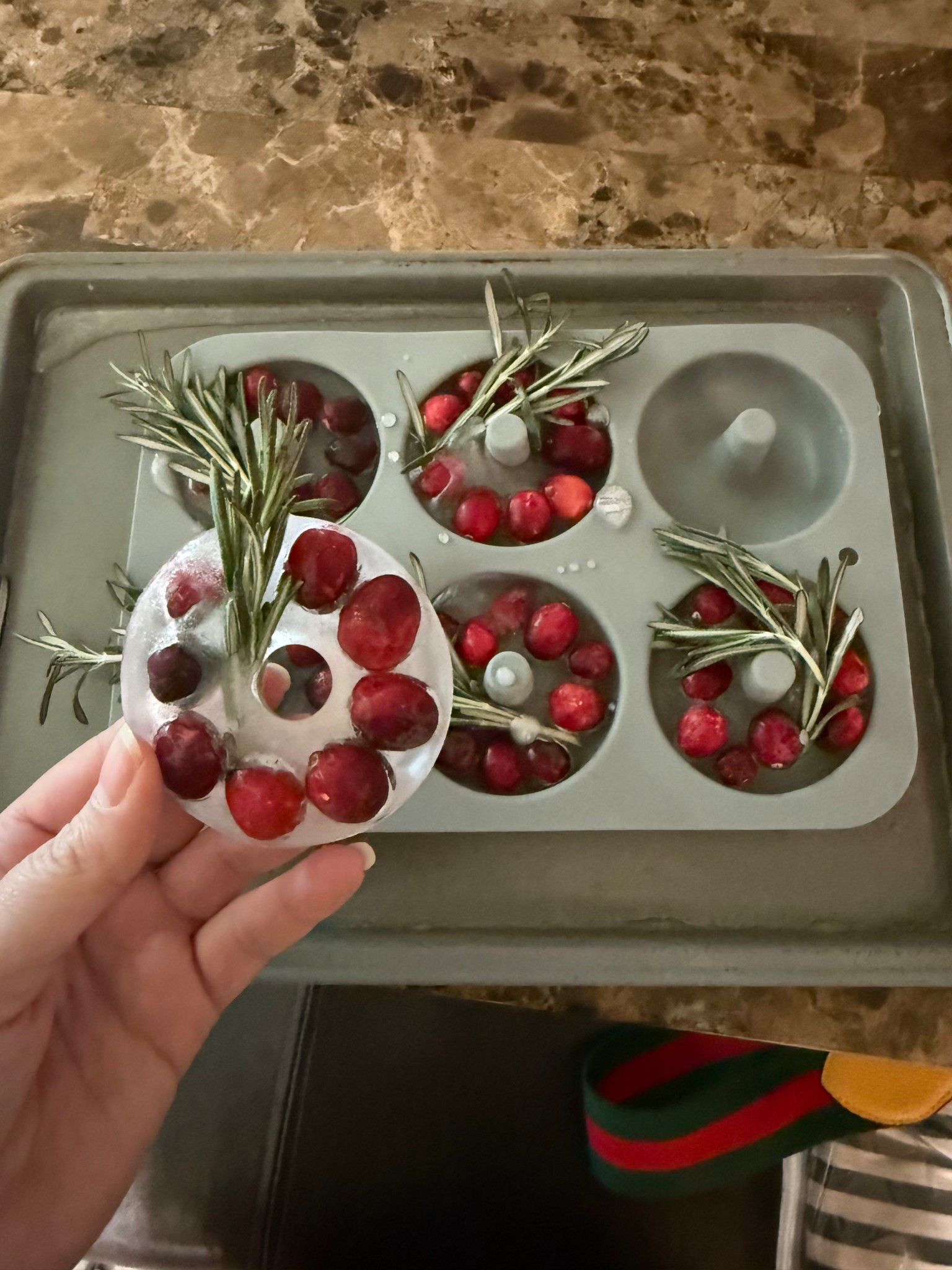 The Christmas wreath ice cubes turned out so cute🎄🧊❄️


Trendy Christmas craft, aesthetically pleasing, Christmas festivities, wreath ice cubes, holiday gathering, hostess ideas

#LTKfoodie #LTKHoliday #LTKHome