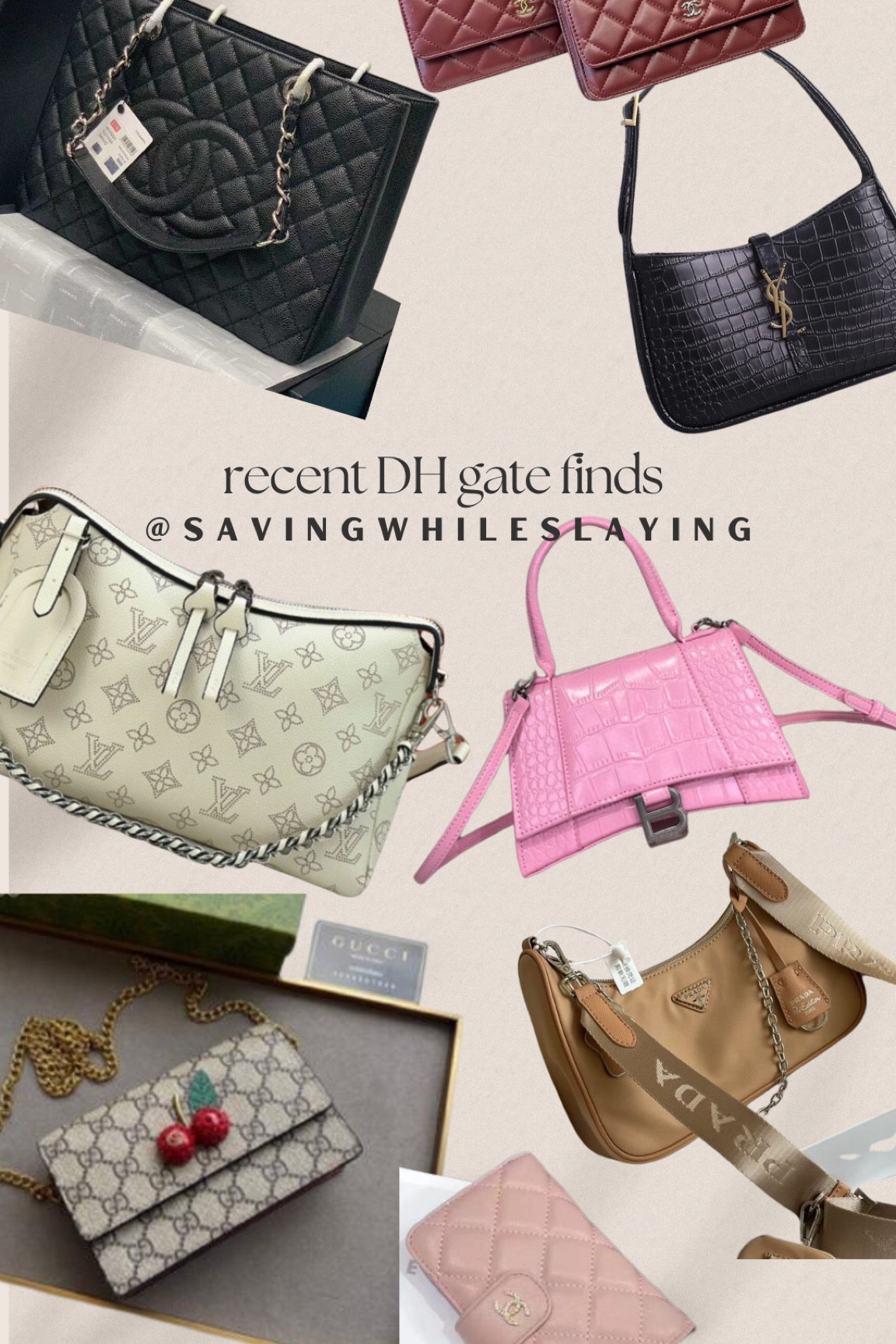 newest bag haul from @savingwhileslaying on TikTok! 

#LTKItBag #LTKFindsUnder50