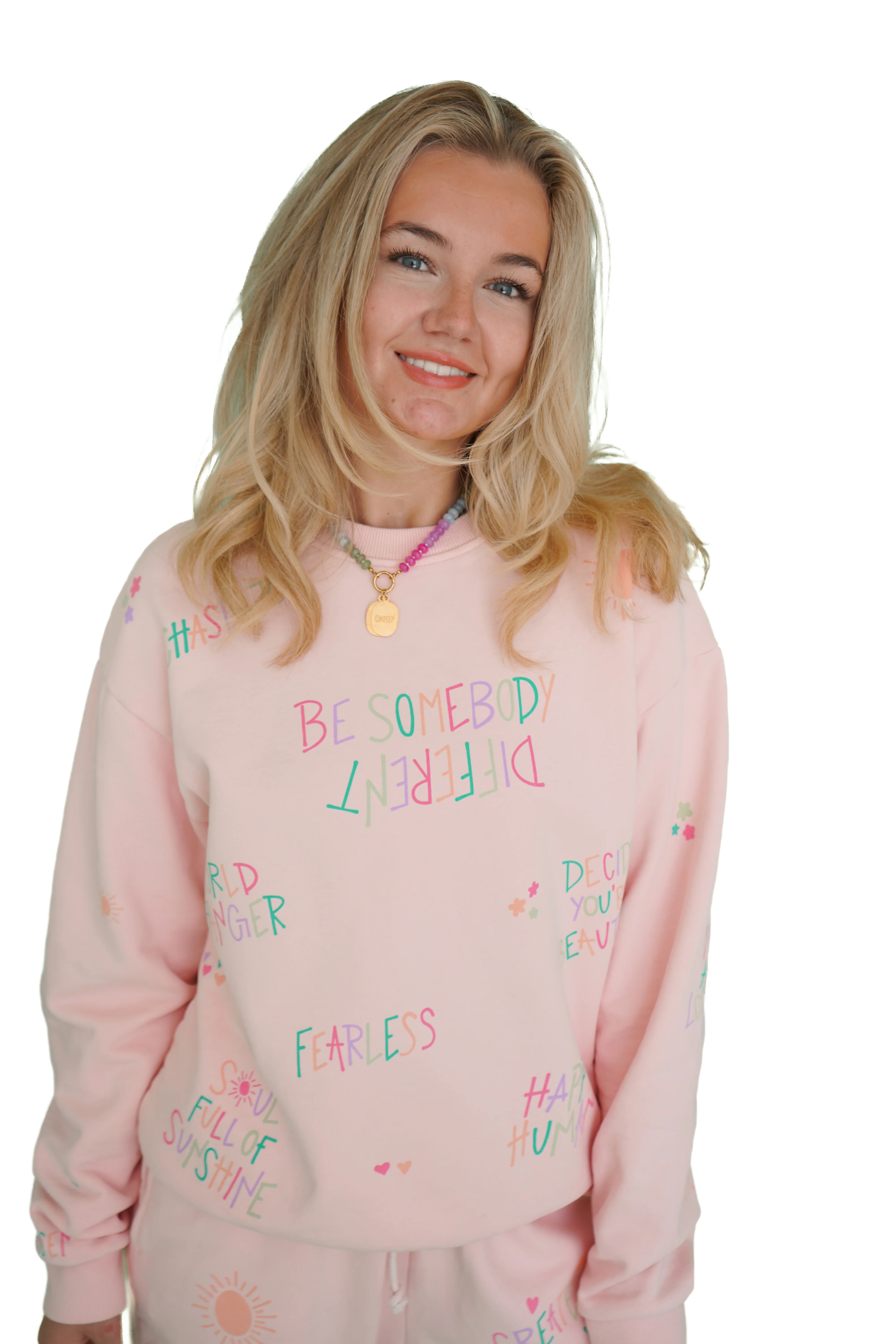 The Different Sweatshirt- Pink | Hailea Alexis