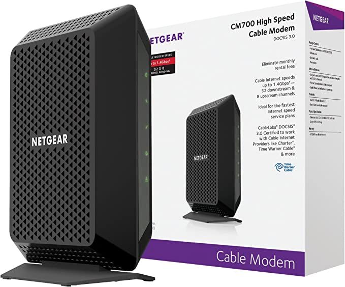 NETGEAR Cable Modem CM700 - Compatible with all Cable Providers incl. Xfinity, Spectrum, Cox | Fo... | Amazon (US)