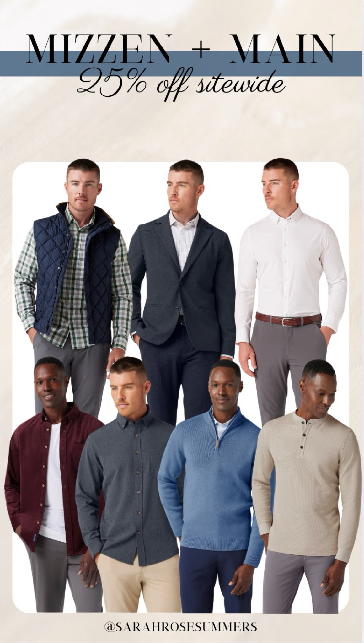 Mizzen + Main 25% off for Black Friday. Great Christmas gift for men 

#LTKStyleTip #LTKSaleAlert #LTKMens