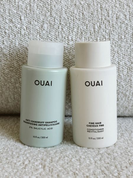 I’m so excited to try Ouai shampoo & conditioner for the first time! I’ve been struggling with dandruff for the last several months but have been ignoring it hoping it will go away on its own…it hasn’t 🥲 idk why I feel a bit embarrassed to admit this because I know I’m not the only one who has ever struggled with dandruff! Anyway, I’ve heard great things about this shampoo & it’s safe for color treated hair. My local target sells it inside their Ulta pop-up so it was a fun surprise to also get 5% off! I’ll keep you posted on my thoughts when I try it 🩵

#LTKBeauty