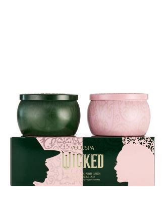 Limited Edition Wicked Pink Goes Good with Green Mini Tin Candle Duo Gift Set | Bloomingdale's (US)