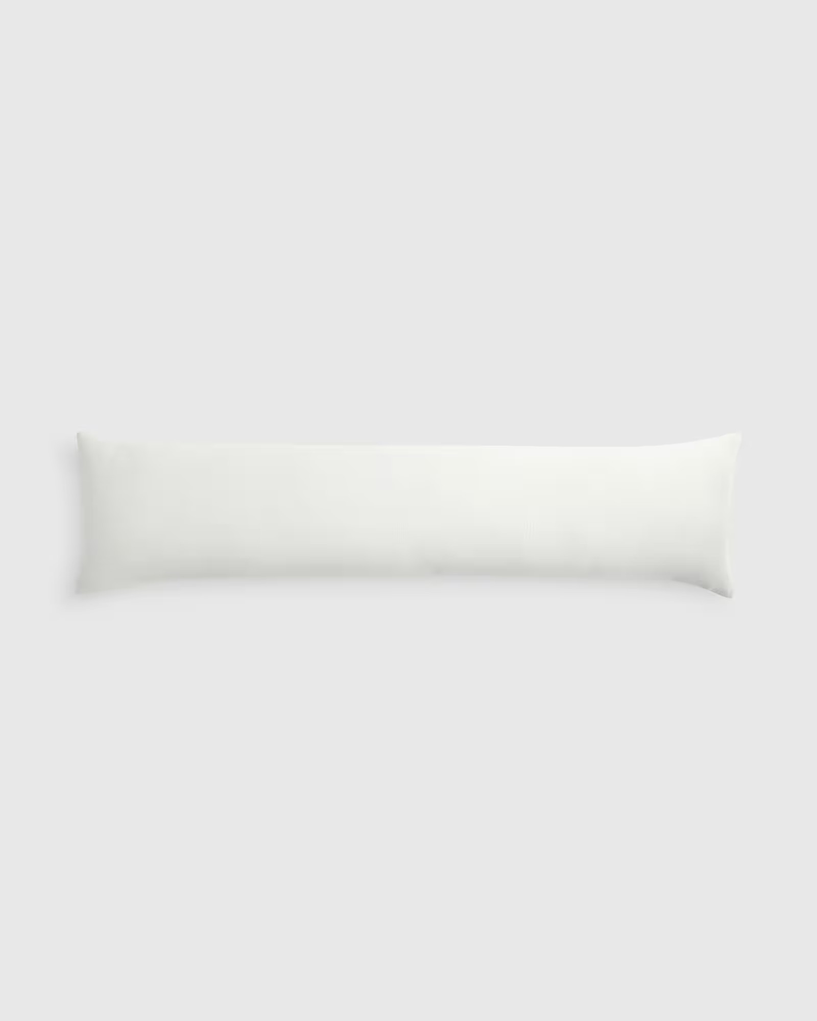 European Linen Oversized Lumbar Pillow Cover in Ivory | Quince