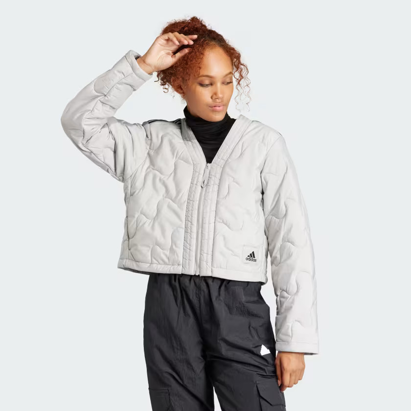 Nuganic Crop Light Insulation Jacket | adidas (US)