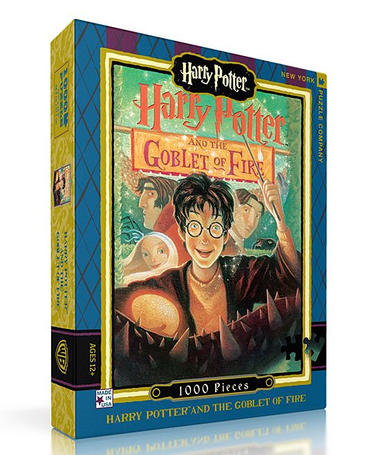 New York Puzzle Company Puzzles - Harry Potter & the Goblet of Fire Cover 1,000-Piece Puzzle | Zulily