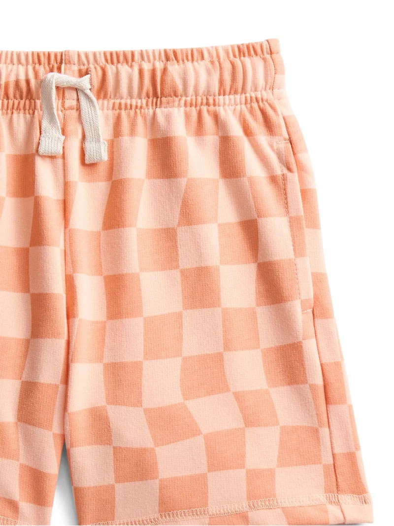 Wonder Nation Little Boys Printed Knit Shorts, Sizes 4-10 | Walmart (US)