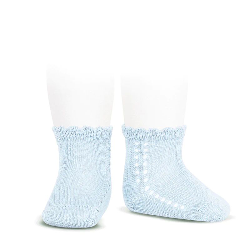 Condor® Crochet Ankle Sock - Light Blue | Dondolo