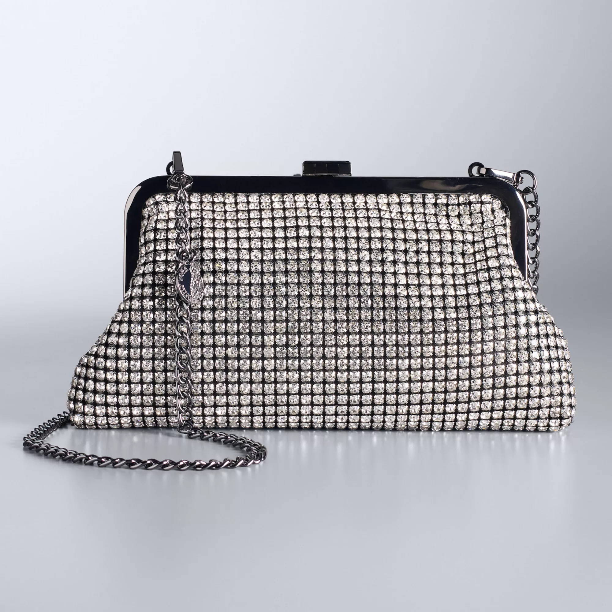 Simply Vera Vera Wang Rhinestone Frame Clutch | Kohl's