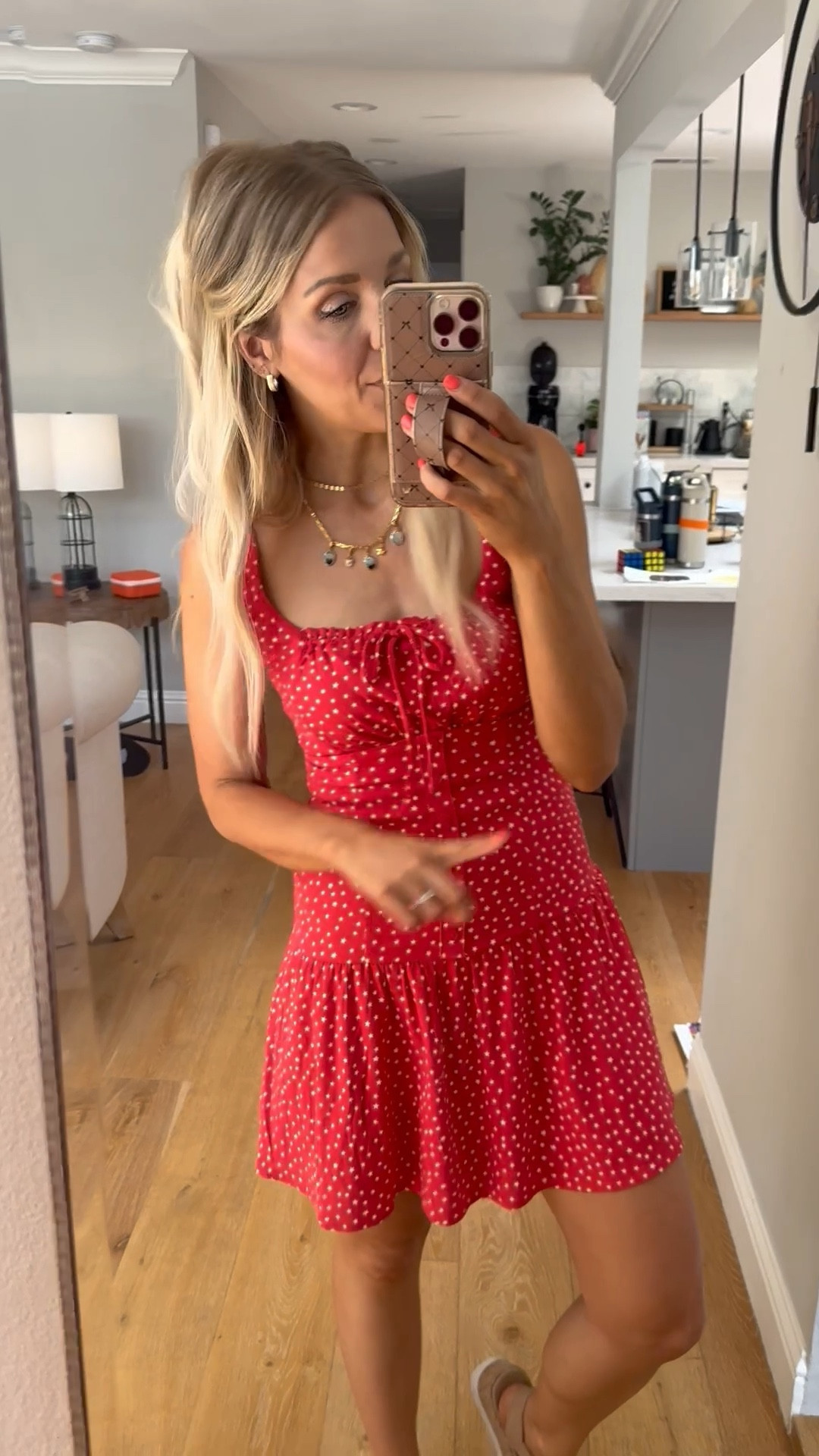 Great 4th of July option drop waist sundress! Would work for all summer though. Wearing an XS. ⭐️🇺🇸🎯

#LTKSeasonal #LTKStyleTip #LTKFindsUnder50