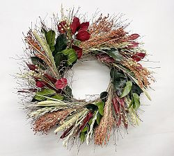 Dried Autumnal Dusk Wreath | Pottery Barn (US)