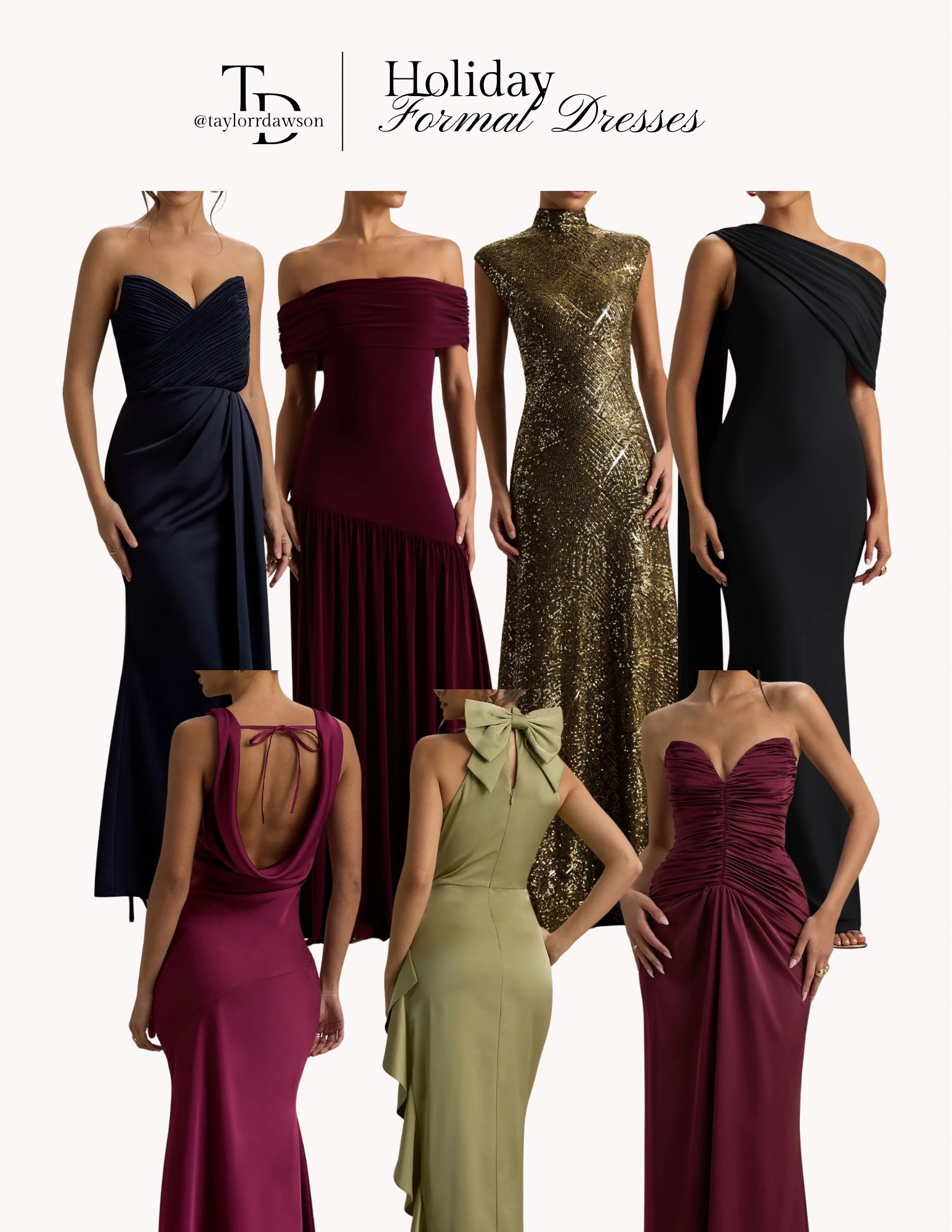 Holiday formal dresses!

christmas party, holiday party, winter formal dress, holiday dress, winter wedding guest dresses

#LTKSeasonal #LTKHoliday #LTKWedding