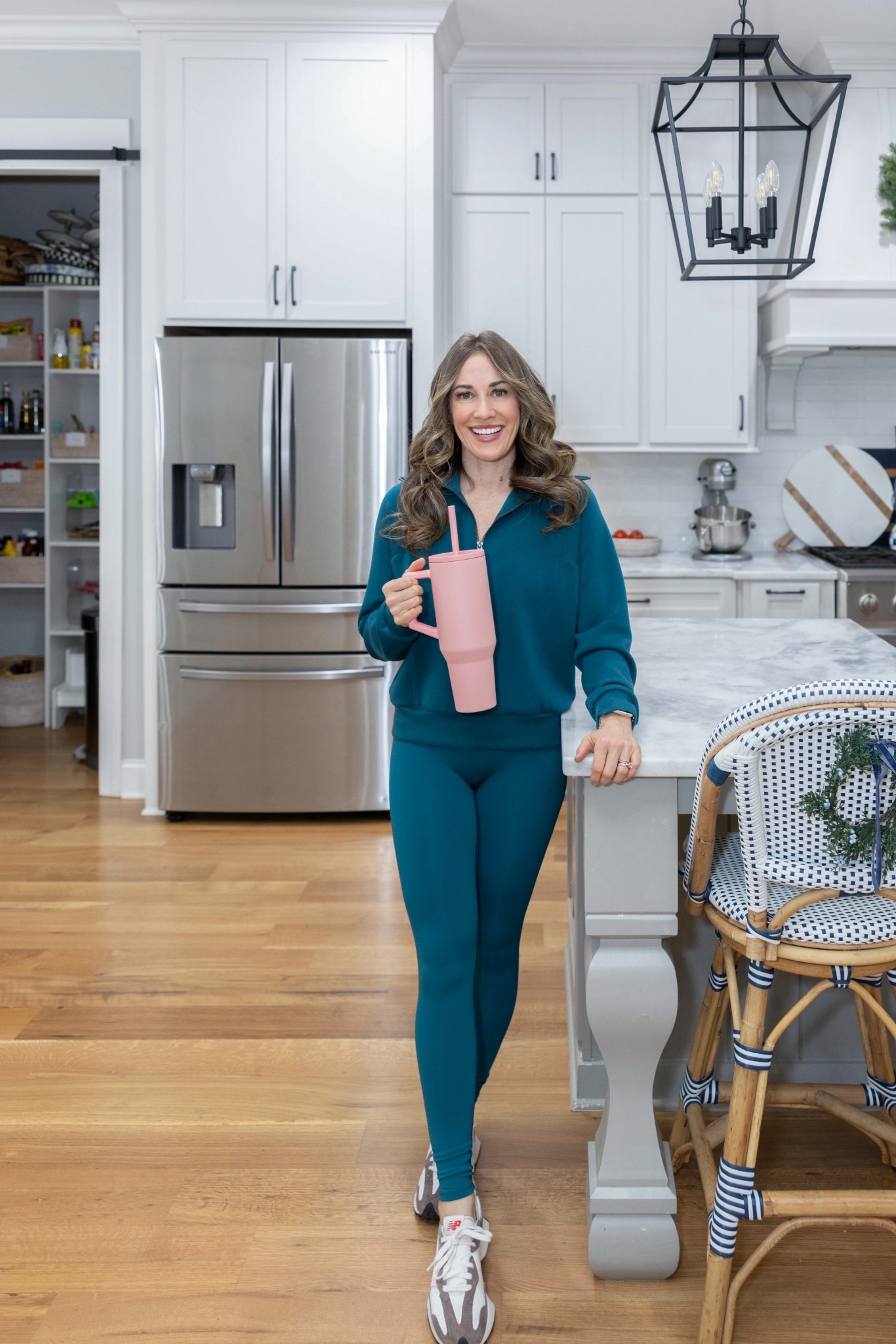 Pretty new athletic says in pretty winter colors! Love how buttery soft the top is and how the leggings stay put. XS in leggings and small in top  

#LTKPetite #LTKOver40 #LTKActive