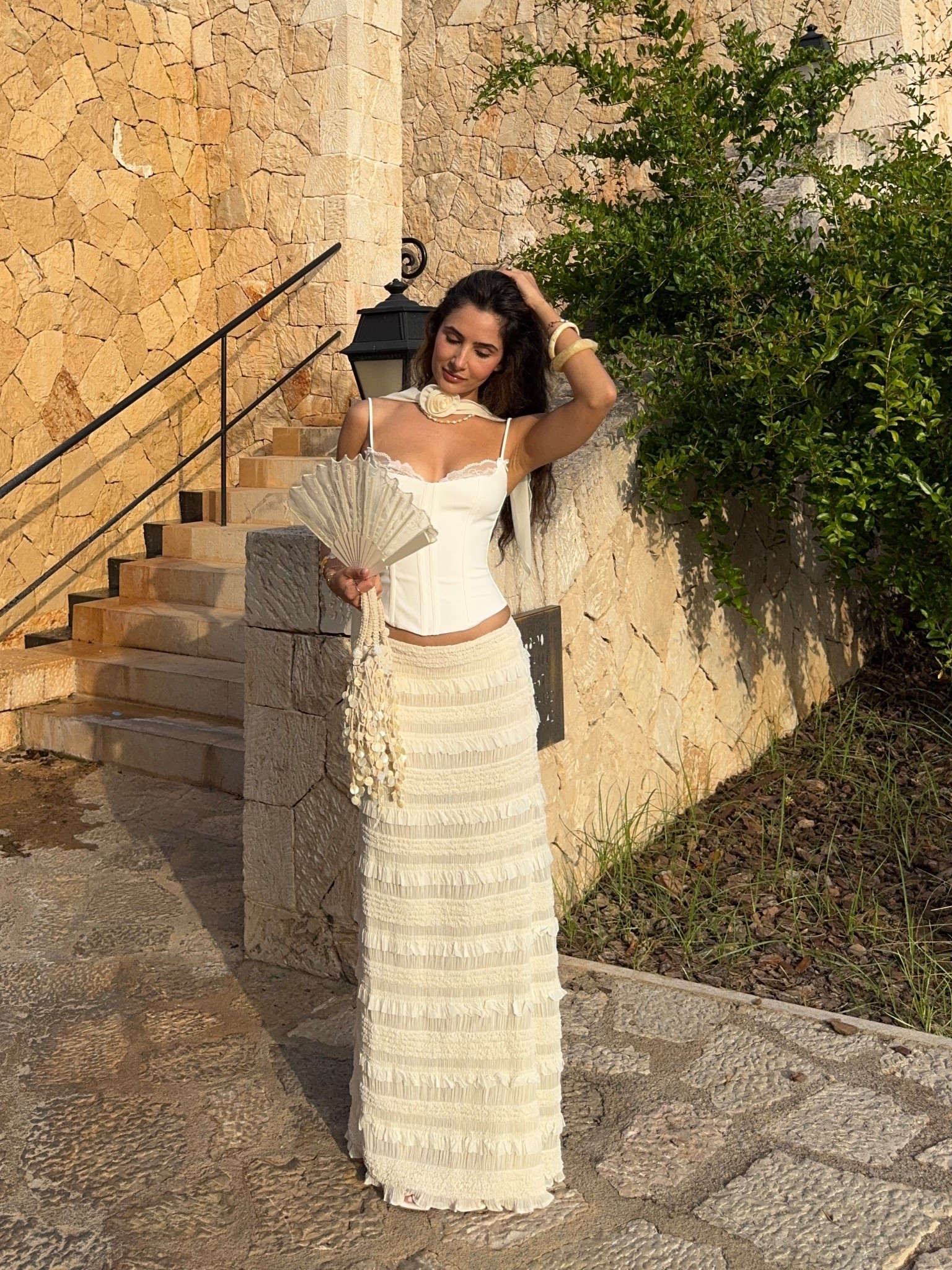 The bag is Zara, could not link here! 