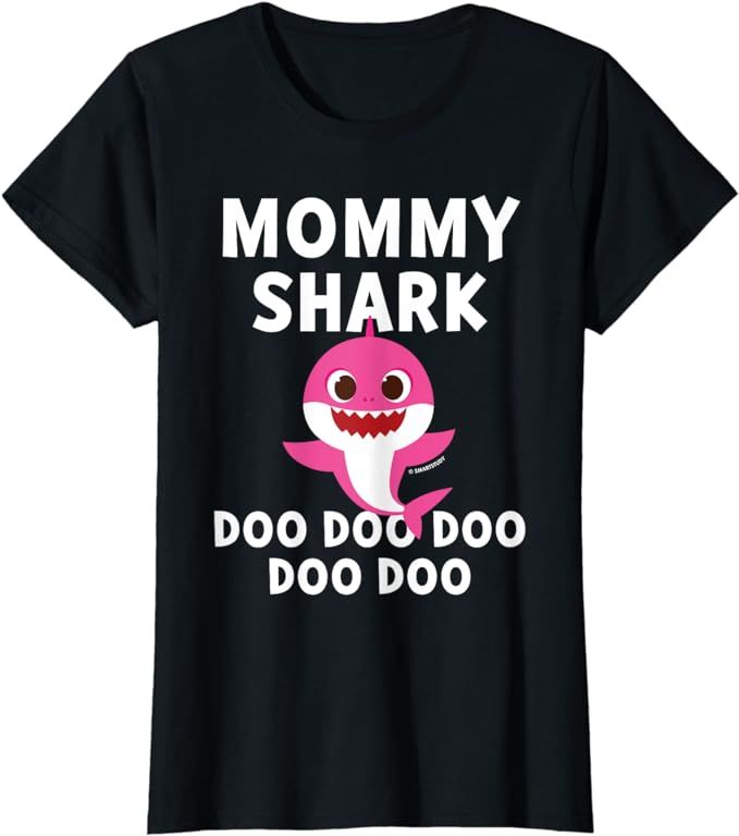 Pinkfong Mommy Shark Official T-shirt | Amazon (US)