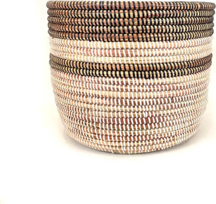 Mbare Black and White Stripe Basket | Nordstrom | Nordstrom