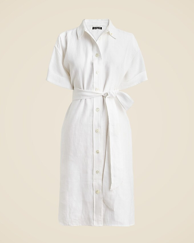 Capitaine shirtdress in linen | J. Crew US